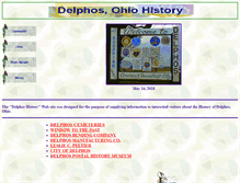 Tablet Screenshot of delphos-ohio.com